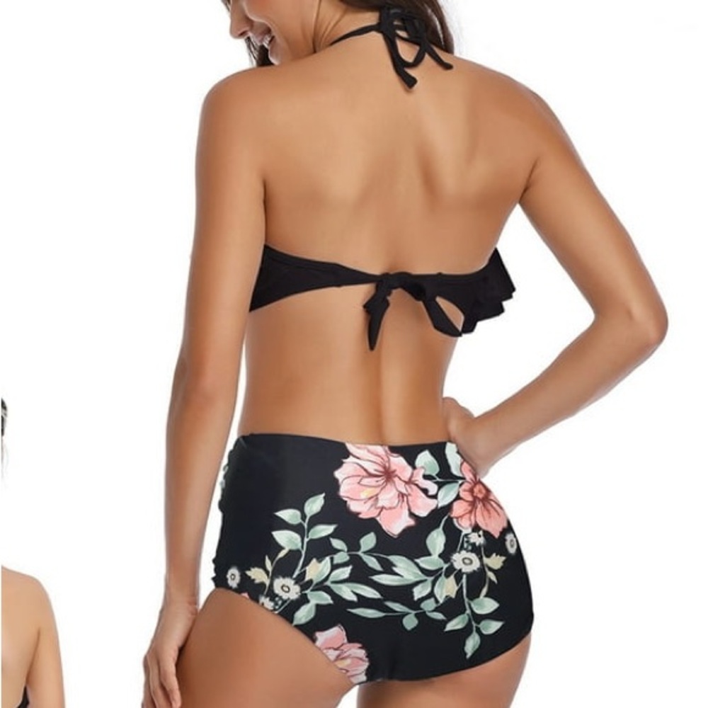 Women’s swimwear Tankini Bathing‎ Suit Bikini Swimsuit NWT Size M - Picture 2 of 2